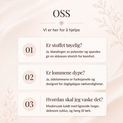 🔥Siste dag: 50% rabatt! 👗Kjole med V-hals, blomsterprint og vridd midje for kvinner🎁