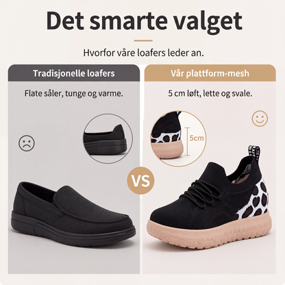 Lette uformelle gåsko for kvinner