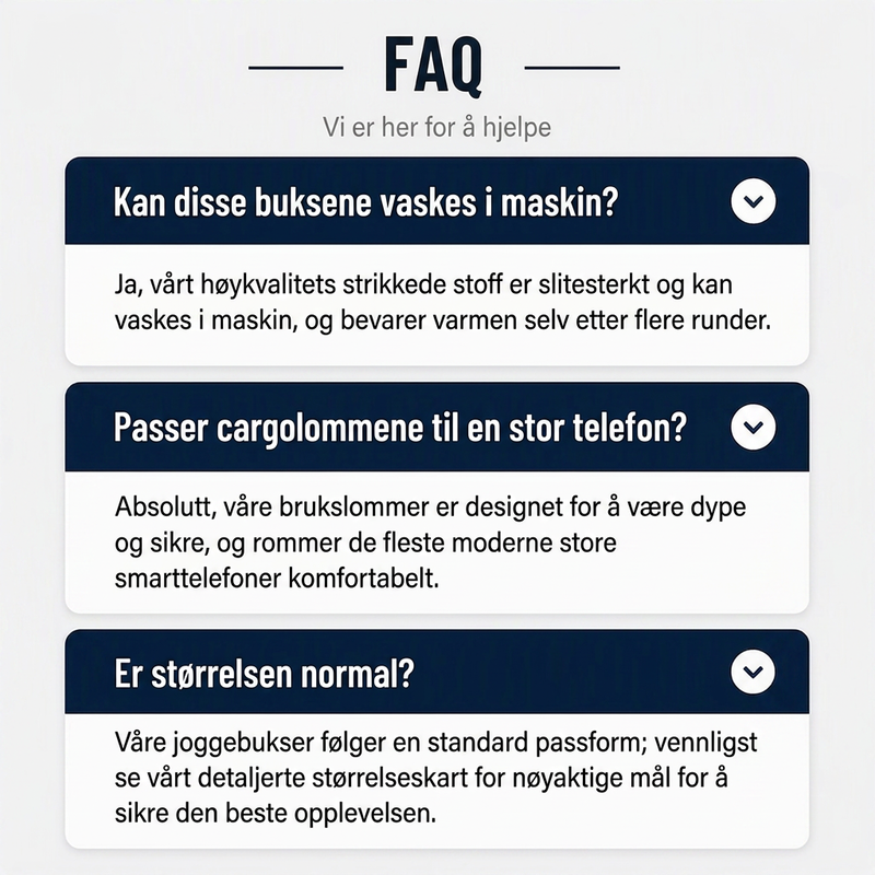 Løstsittende cargo-joggebukser med snøring for menn