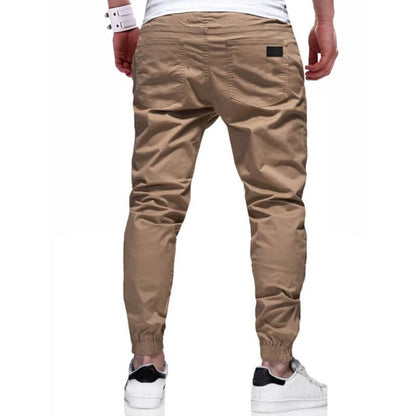 Slim fit-bukser med snøring til menn