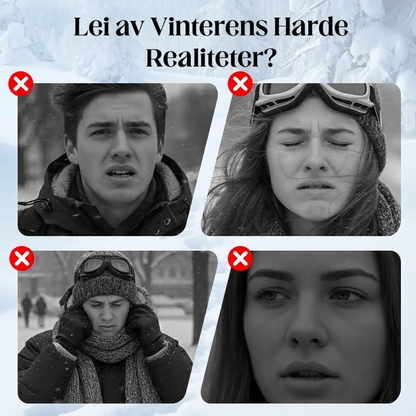 ❄️ Varm Balaklava med Justerbar Snøring – Ansikts- og Halsbeskyttelse