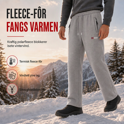 Unisex tykke varme fleecebukser – Myke, behagelige og perfekte til vinteren ✨👖❄️
