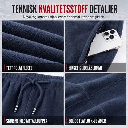 Unisex tykke varme fleecebukser – Myke, behagelige og perfekte til vinteren ✨👖❄️