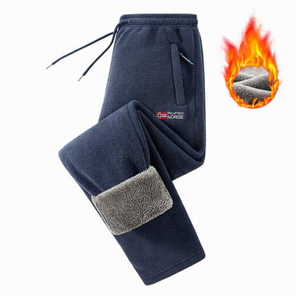 Unisex tykke varme fleecebukser – Myke, behagelige og perfekte til vinteren ✨👖❄️