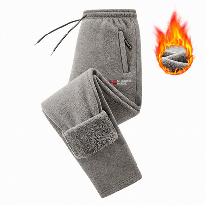 Unisex tykke varme fleecebukser – Myke, behagelige og perfekte til vinteren ✨👖❄️