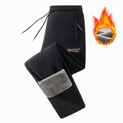 Unisex tykke varme fleecebukser – Myke, behagelige og perfekte til vinteren ✨👖❄️