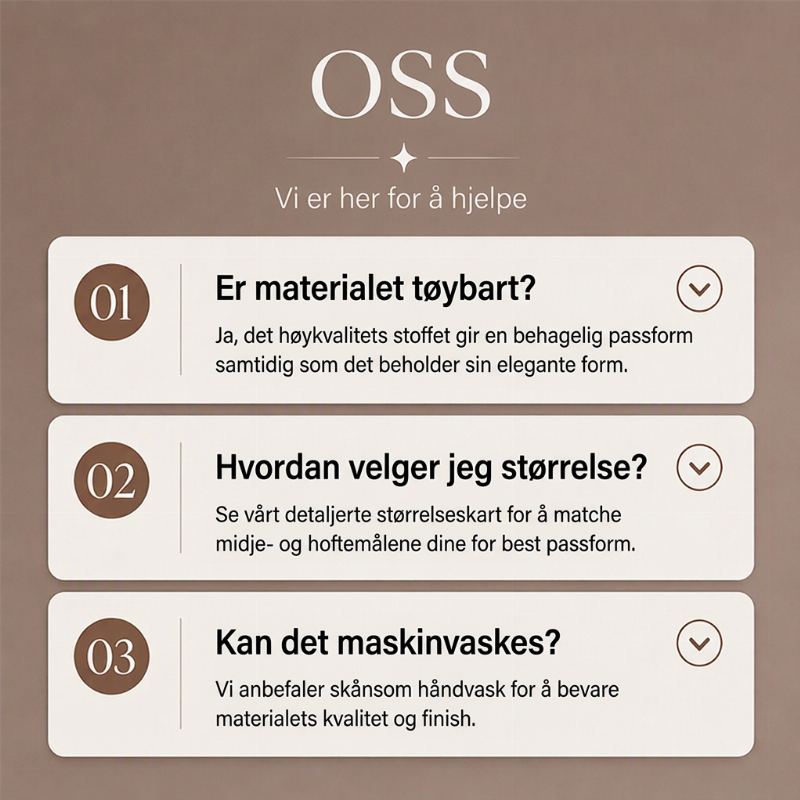 Stilig asymmetrisk skjørt i PU-lær med sideslær for kvinner