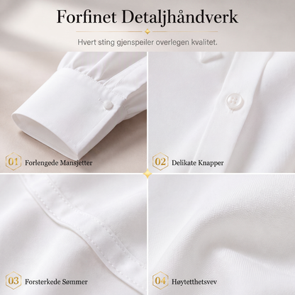 Elegant langermet topp for kvinner med sløyfehals