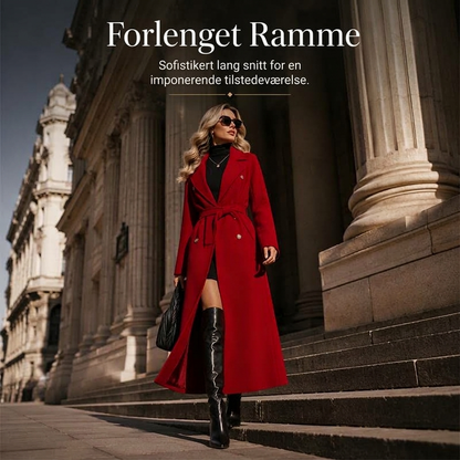 Elegant trenchcoat med belte
