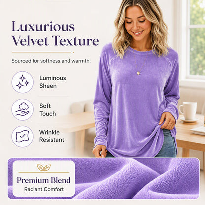 Women's Casual Loose Crewneck Top