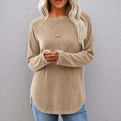 Women's Casual Loose Crewneck Top