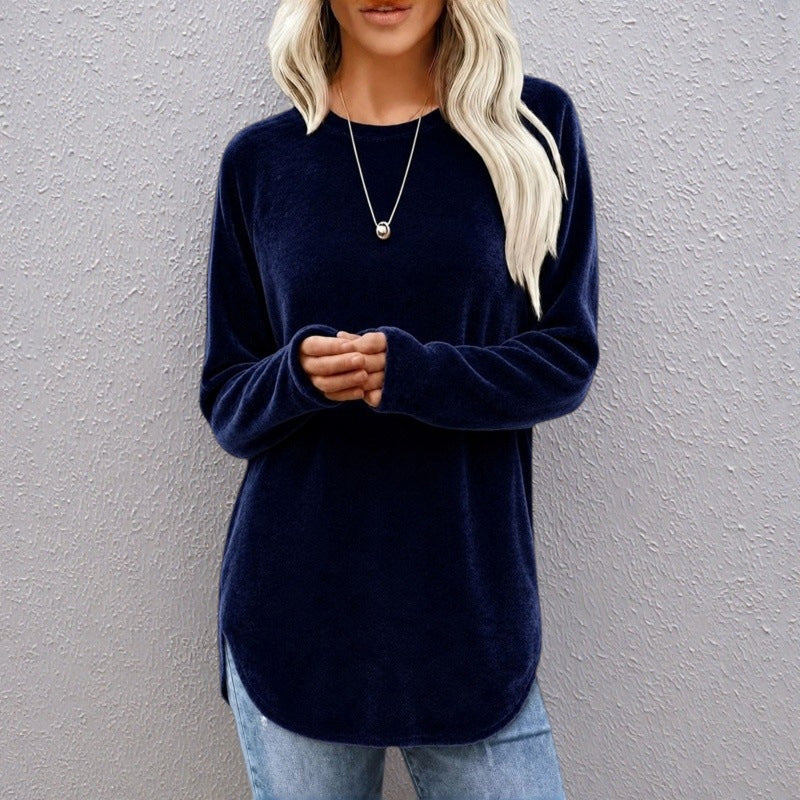 Women's Casual Loose Crewneck Top