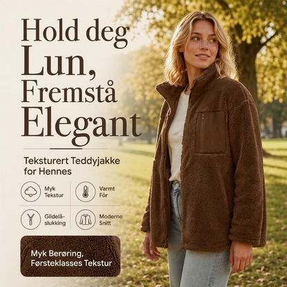 Dame varm glidelåskåpe for vinter