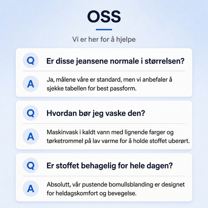 Trendy, asymmetriske bredbuksjeans for kvinner