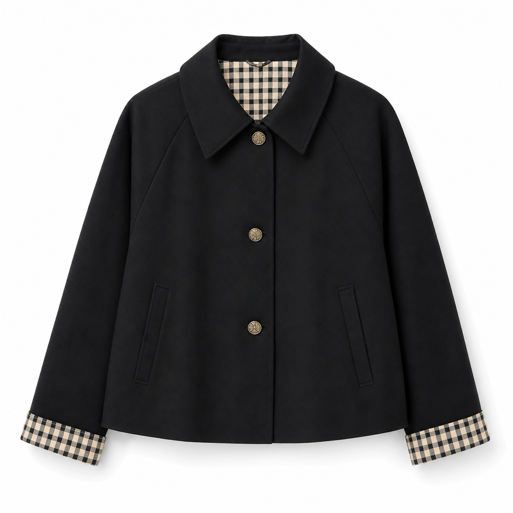 🔥50 % rabatt🍂🧥 Elegant og varm damefrakk for høst og vinter | Enkeltradet kåpe med lange ermer
