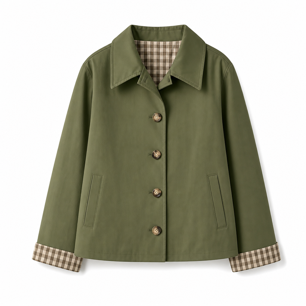 🔥50 % rabatt🍂🧥 Elegant og varm damefrakk for høst og vinter | Enkeltradet kåpe med lange ermer