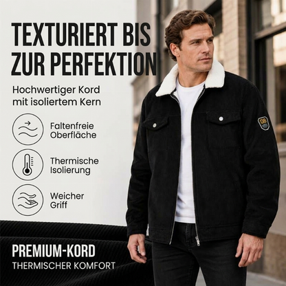 🧥Retro kordfløyel, uformell og stilig✨ Kordfløyeljakke for menn – klassisk struktur, uanstrengt stilig ✨