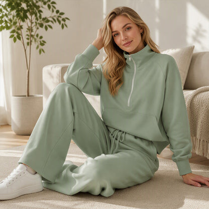 🔥50 % rabatt✨👚 Oversized damegenser med rund hals | Rynkedetaljer, myk strikk og avslappet passform