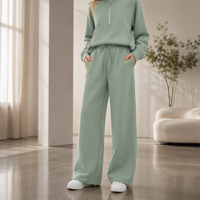 🔥50 % rabatt✨👚 Oversized damegenser med rund hals | Rynkedetaljer, myk strikk og avslappet passform