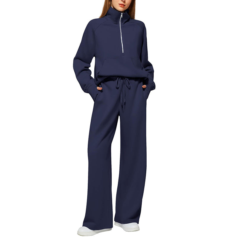 🔥50 % rabatt✨👚 Oversized damegenser med rund hals | Rynkedetaljer, myk strikk og avslappet passform