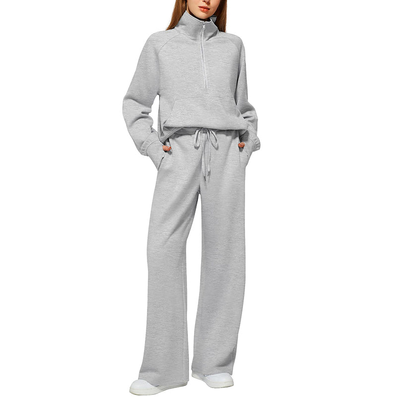 🔥50 % rabatt✨👚 Oversized damegenser med rund hals | Rynkedetaljer, myk strikk og avslappet passform