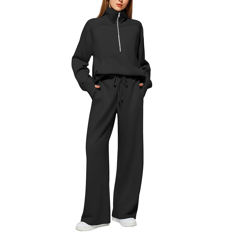 🔥50 % rabatt✨👚 Oversized damegenser med rund hals | Rynkedetaljer, myk strikk og avslappet passform
