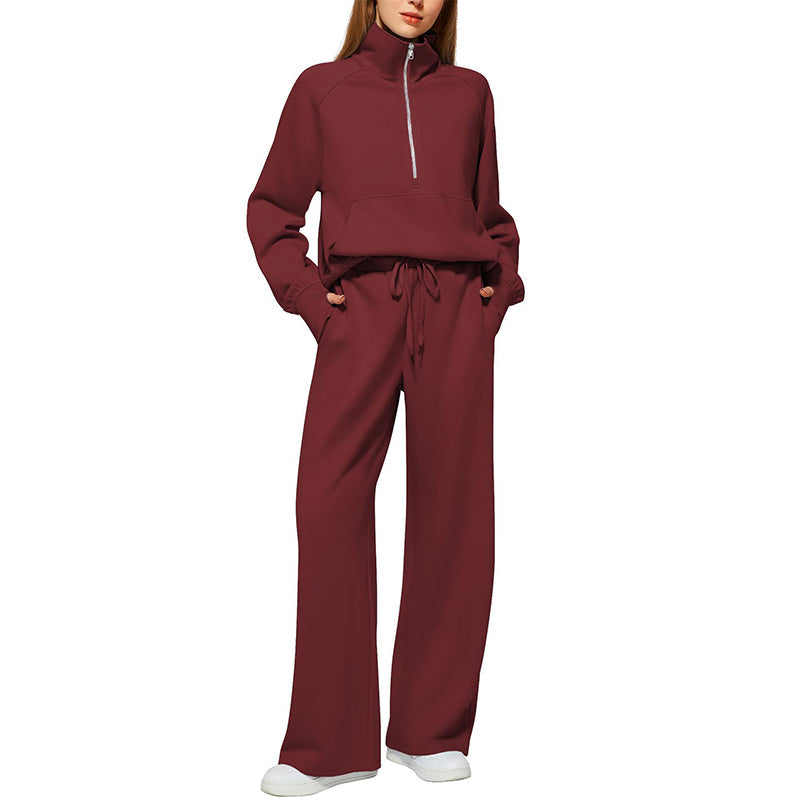 🔥50 % rabatt✨👚 Oversized damegenser med rund hals | Rynkedetaljer, myk strikk og avslappet passform
