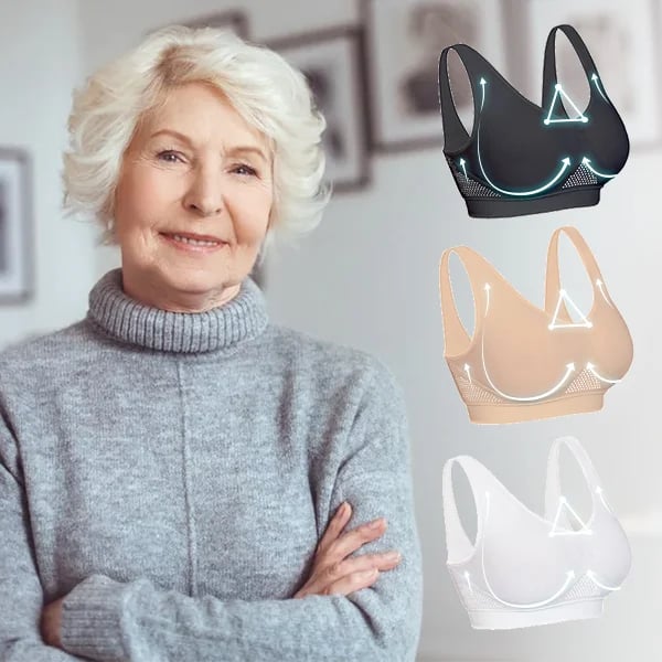 🔥Kjøp 1 – få 2 gratis✨👙 Pustende lettebh med løft for damer | Luftig komfort på varme dager