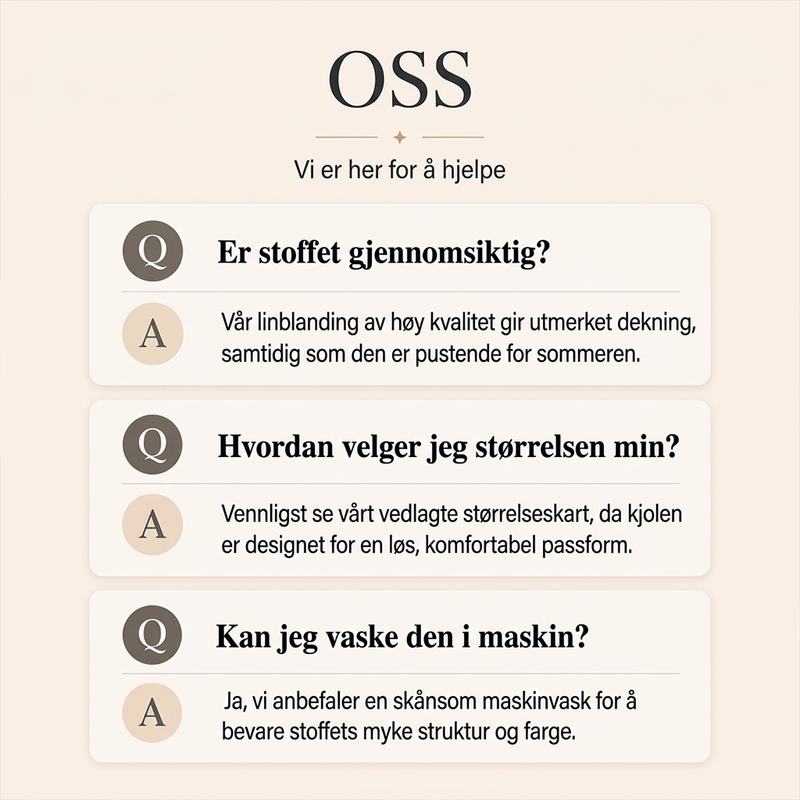 🔥 50% RABATT 🔥 Uformell Maxikjole for Kvinner med Lommer – Ledig Passform, Pustende & Allsidig 👗