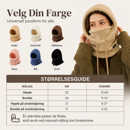 🔥 50% RABATT 🔥 Unisex Vindtett Termisk Sykkelbalaklava – Varm, Pustende & Komfortabel for Vinteren 🚴❄️