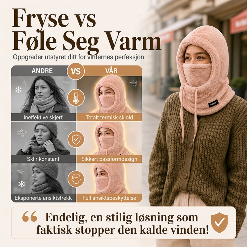 🔥 50% RABATT 🔥 Unisex Vindtett Termisk Sykkelbalaklava – Varm, Pustende & Komfortabel for Vinteren 🚴❄️