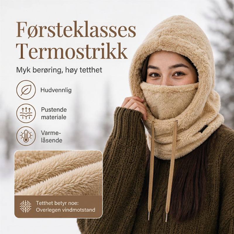 🔥 50% RABATT 🔥 Unisex Vindtett Termisk Sykkelbalaklava – Varm, Pustende & Komfortabel for Vinteren 🚴❄️