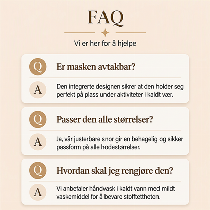 🔥 50% RABATT 🔥 Unisex Vindtett Termisk Sykkelbalaklava – Varm, Pustende & Komfortabel for Vinteren 🚴❄️