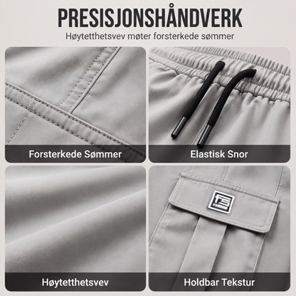 🔥 50% RABATT 🔥 Cargobukser for Menn – Løs & Avslappet Passform, Allsidig & Komfortabel 👖✨