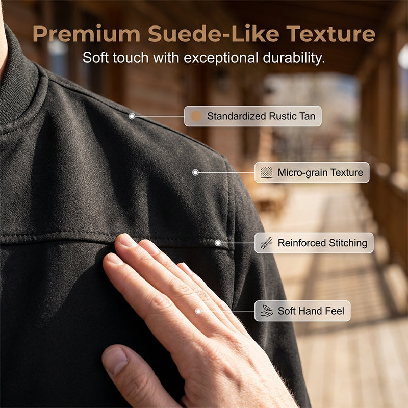 🔥 50% Rabatt 🧥 Herre Klassisk Bomberjakke med Frontglidelås – Stilren & Allsidig