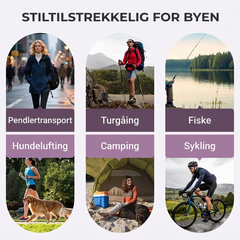 3-i-1 vanntett kvinnejakke – Beskyttelse mot regn, vind og kulde i ett plagg 🌧️❄️