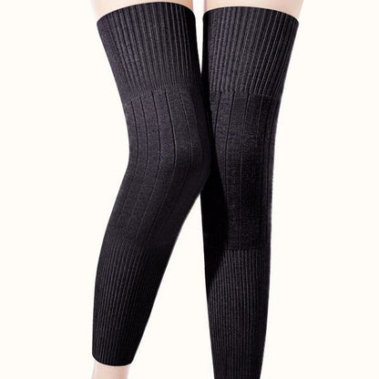🎉 2026-salg — Over 25 000 solgt!🥰 Unisex knesokker i kashmir med forlenget lengde