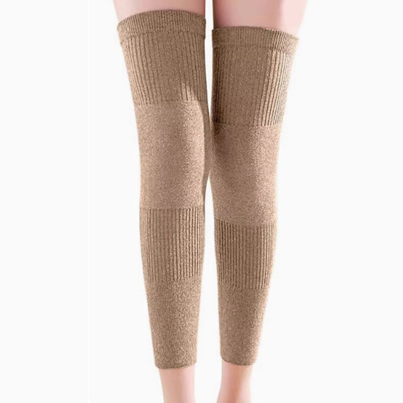 🎉 2026-salg — Over 25 000 solgt!🥰 Unisex knesokker i kashmir med forlenget lengde