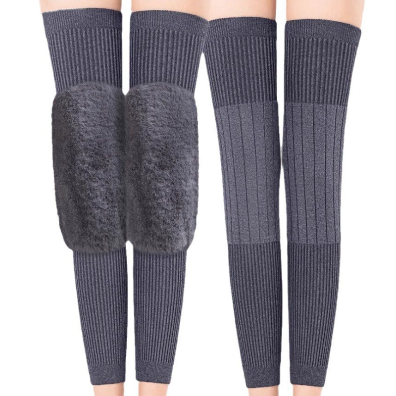 🎉 2026-salg — Over 25 000 solgt!🥰 Unisex knesokker i kashmir med forlenget lengde