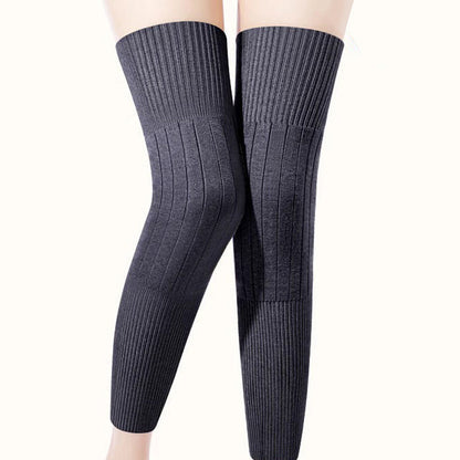 🎉 2026-salg — Over 25 000 solgt!🥰 Unisex knesokker i kashmir med forlenget lengde