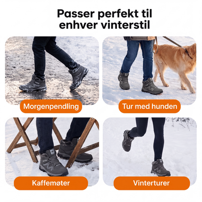 Unisex varme vinterstøvler for utendørs bruk – Ankelhøye og komfortable ✨❄️