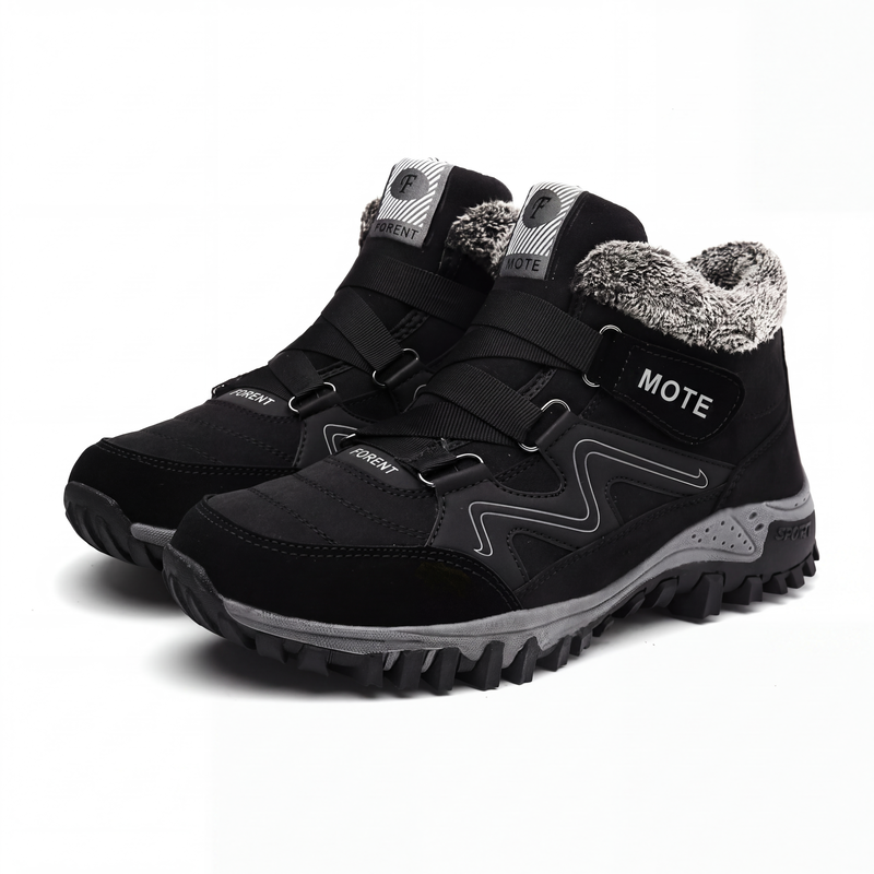 Unisex varme vinterstøvler for utendørs bruk – Ankelhøye og komfortable ✨❄️