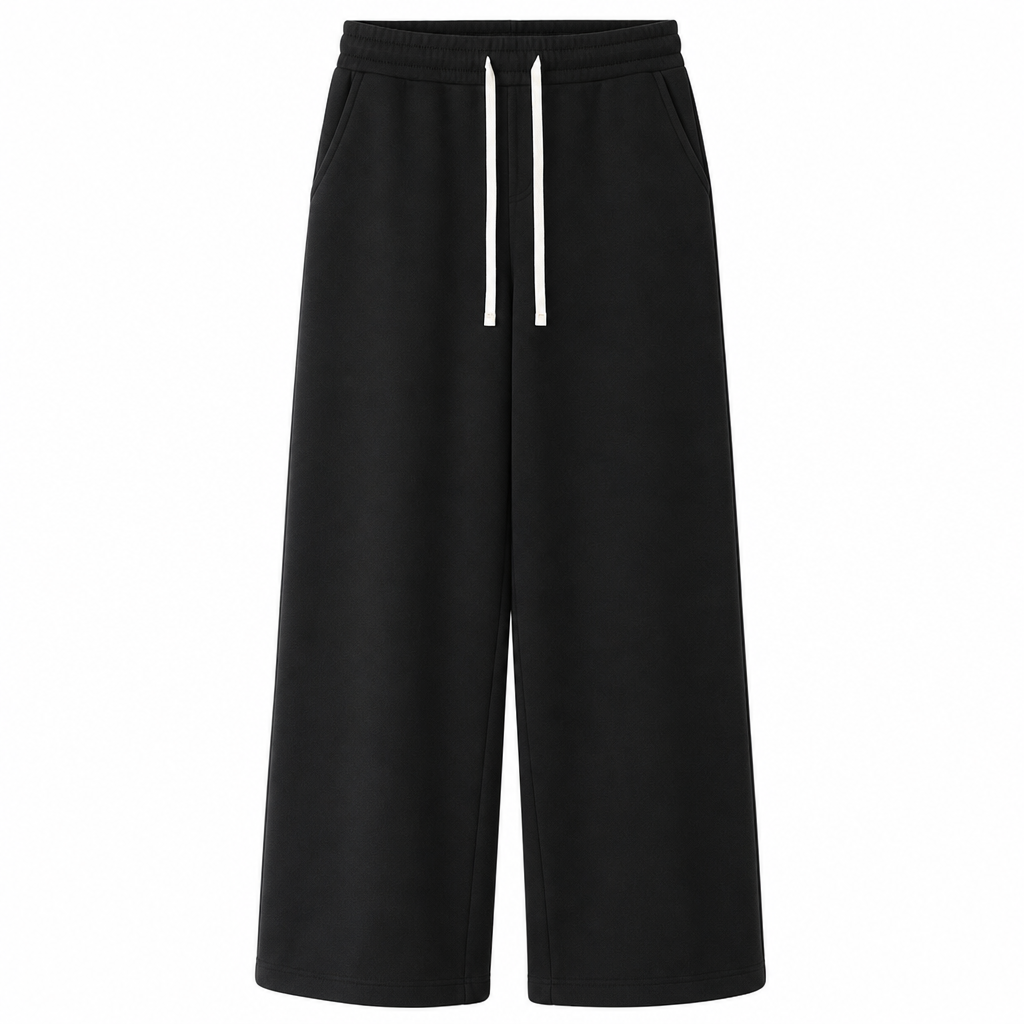 Løstsittende treningsbukser med snøring til menn, casual stil
