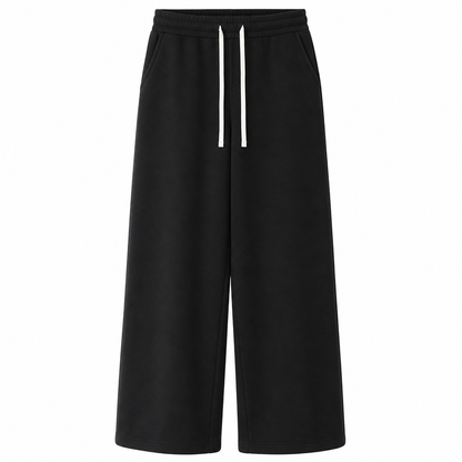 Løstsittende treningsbukser med snøring til menn, casual stil