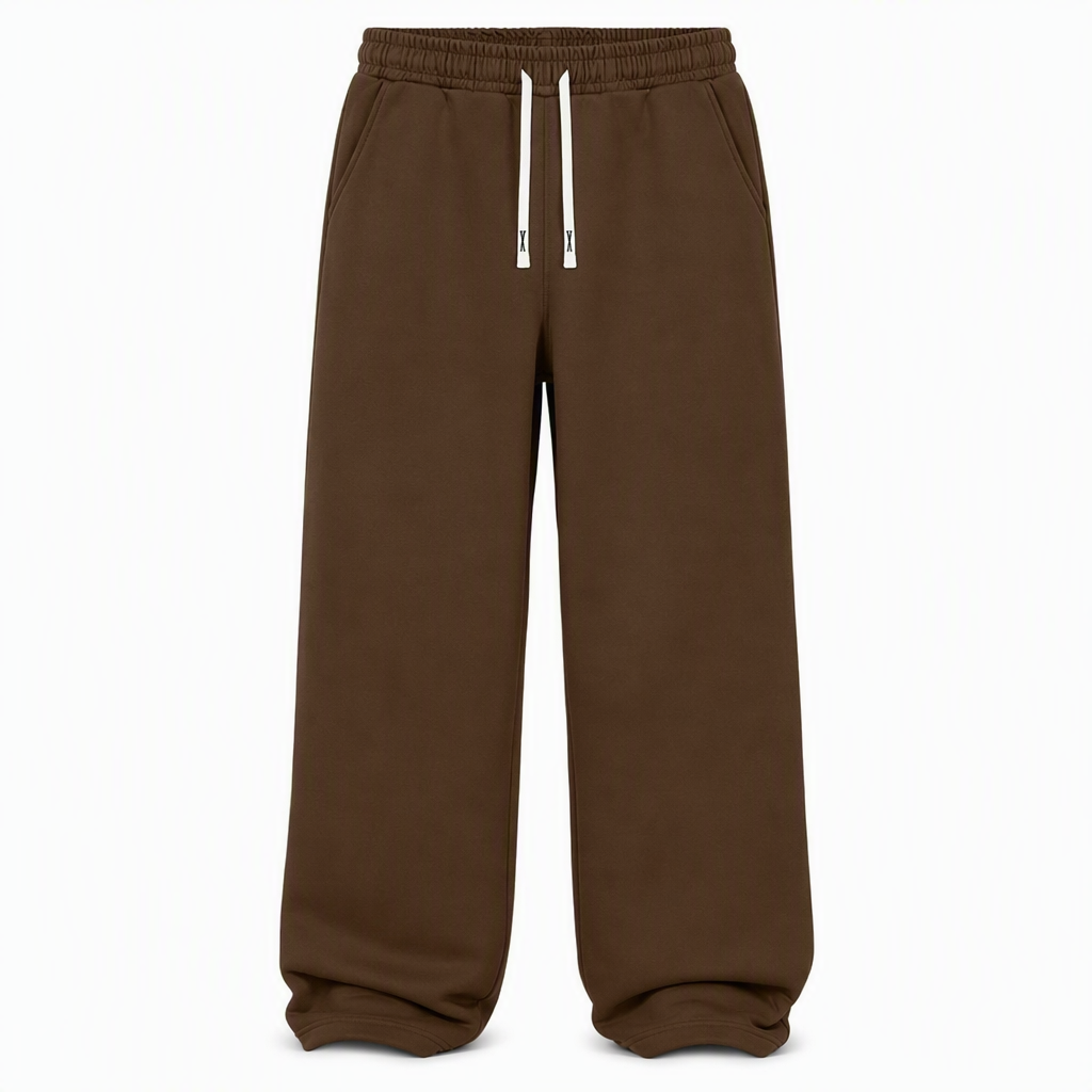 Løstsittende treningsbukser med snøring til menn, casual stil