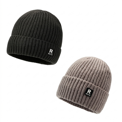 🔥 50% RABATT 🔥 Løs & Komfortabel Strikket Herrelue – Varm, Myk & Allsidig for Vinteren 🧢❄️