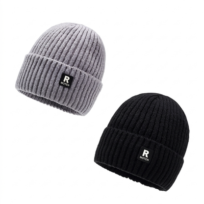 🔥 50% RABATT 🔥 Løs & Komfortabel Strikket Herrelue – Varm, Myk & Allsidig for Vinteren 🧢❄️