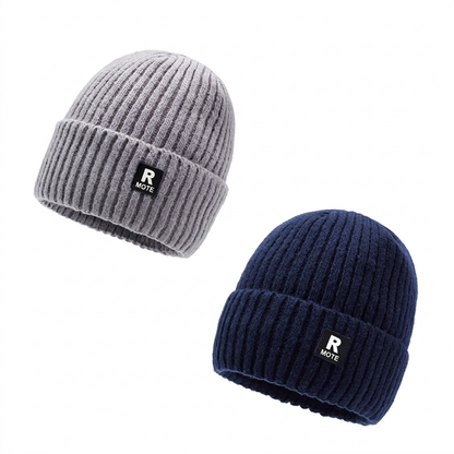 🔥 50% RABATT 🔥 Løs & Komfortabel Strikket Herrelue – Varm, Myk & Allsidig for Vinteren 🧢❄️