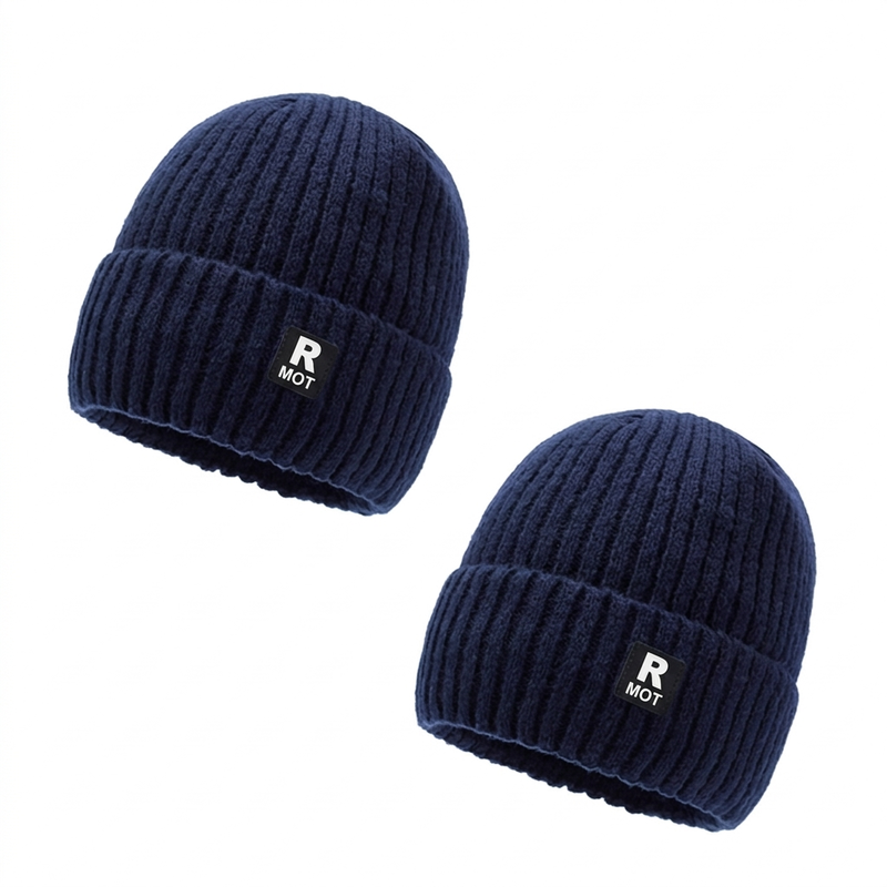 🔥 50% RABATT 🔥 Løs & Komfortabel Strikket Herrelue – Varm, Myk & Allsidig for Vinteren 🧢❄️