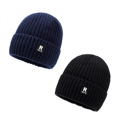 🔥 50% RABATT 🔥 Løs & Komfortabel Strikket Herrelue – Varm, Myk & Allsidig for Vinteren 🧢❄️